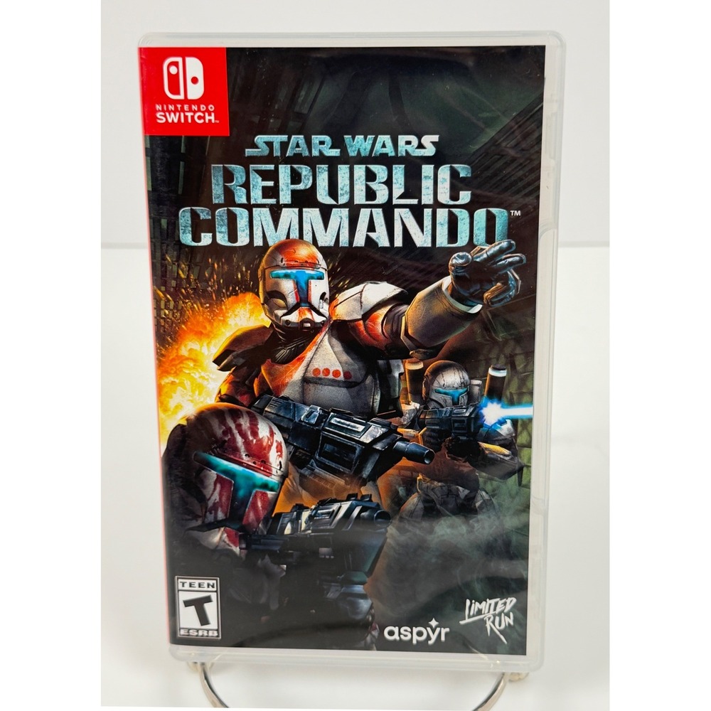 Star Wars Republic Commando Nintendo Switch Limited Run Games #103 Tested